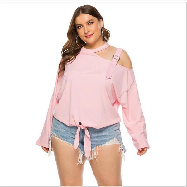 women's t-shirt t shirt for women 2021 summer straps bowknot long-sleeved inclined shoulder date party plus size 4xl 3xl pink green blu, White
women's t-shirt t shirt for women 2021 summer straps bowknot long-sleeved inclined shoulder date party plus size 4xl 3xl pink green blu, White
