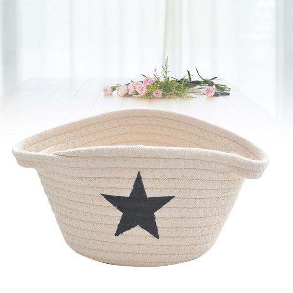 storage baskets nordic star deskdebris basket cotton organizer baby kids clothes toys holder - with handle (beige)
storage baskets nordic star deskdebris basket cotton organizer baby kids clothes toys holder - with handle (beige)