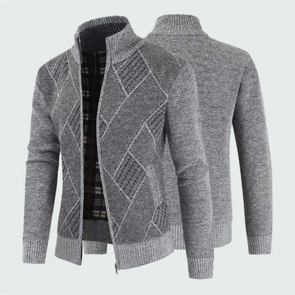 men's sweaters mens sweater jacket long sleeve casual cardigan thicken plus fleece knitted, White;black
men's sweaters mens sweater jacket long sleeve casual cardigan thicken plus fleece knitted, White;black