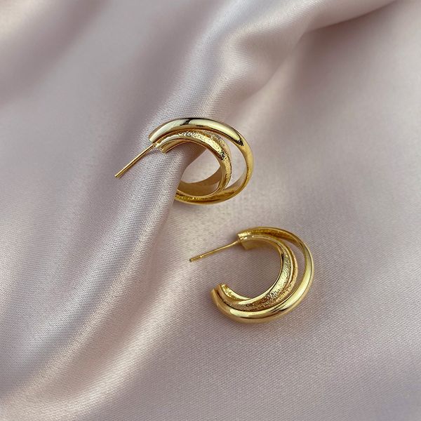 70% off luxury jewelry fashion temperament earrings s925 pure tremella nail women's geometry multi-layer circle simple fashion, Golden;silver
70% off luxury jewelry fashion temperament earrings s925 pure tremella nail women's geometry multi-layer circle simple fashion, Golden;silver