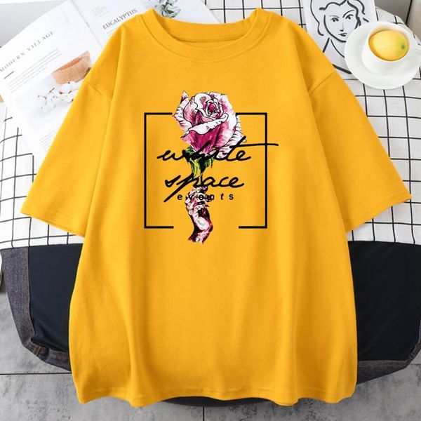 women's t-shirt pink rose flowers print female t-shirts vintage oversize tees shirts harajuku casual t shirt 2021 big-size, White
women's t-shirt pink rose flowers print female t-shirts vintage oversize tees shirts harajuku casual t shirt 2021 big-size, White