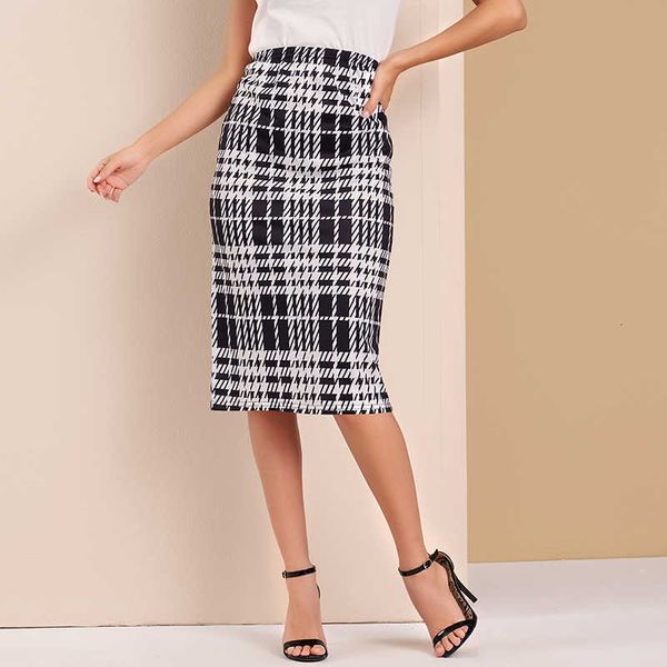 skirts mai&fun womens pencil skirt office lady spring summer houndstooth elastic high waist plaid midi q5p4, Black
skirts mai&fun womens pencil skirt office lady spring summer houndstooth elastic high waist plaid midi q5p4, Black