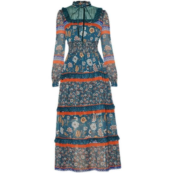 rosyroozy 2021 fashion stand collar long sleeve boho dark green dress spring summer women elegant robe femme party vestidos casual dresses, Black;gray
rosyroozy 2021 fashion stand collar long sleeve boho dark green dress spring summer women elegant robe femme party vestidos casual dresses, Black;gray