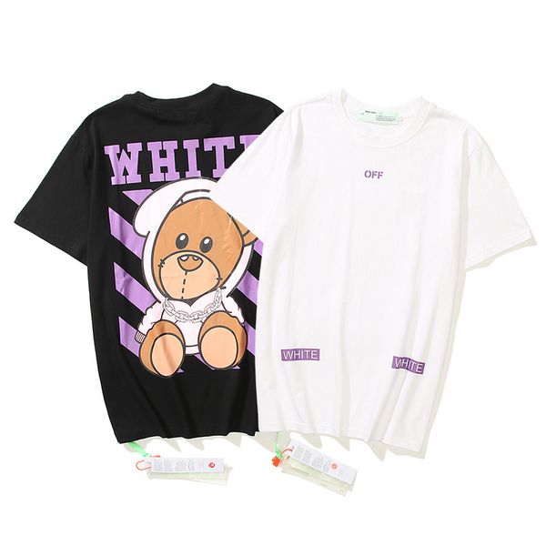 fashion t shirt brand bear arrow versatile loose short sleeve, White;black
fashion t shirt brand bear arrow versatile loose short sleeve, White;black