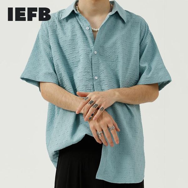 men's casual shirts iefb shirt three dimensional embossed short sleeve 2021 summer korean loose solid color 9y8163, White;black
men's casual shirts iefb shirt three dimensional embossed short sleeve 2021 summer korean loose solid color 9y8163, White;black