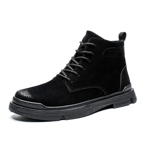 boots brand men snow winter warm male lace-up non-slip ankle waterproof autumn man work shoes %12, Black
boots brand men snow winter warm male lace-up non-slip ankle waterproof autumn man work shoes %12, Black