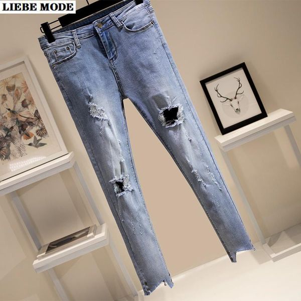 women's jeans 2021 ladies ripped woman mom pants boyfriend hole for women with high waist push up denim trousers, Blue
women's jeans 2021 ladies ripped woman mom pants boyfriend hole for women with high waist push up denim trousers, Blue