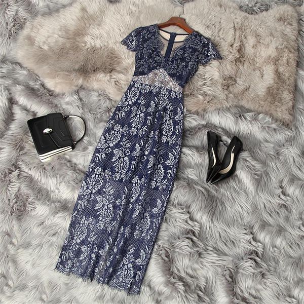 party dresses summer black lace pencil dress hollow out bodycon women short sleeve club vestido female 2021 fashion, White;black
party dresses summer black lace pencil dress hollow out bodycon women short sleeve club vestido female 2021 fashion, White;black