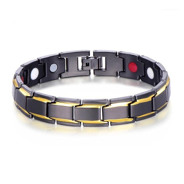 black healthy magnetic bracelet for women power germanium magnets bracelets bangles for men copper magnetic therapy bracelet1, Golden;silver
black healthy magnetic bracelet for women power germanium magnets bracelets bangles for men copper magnetic therapy bracelet1, Golden;silver