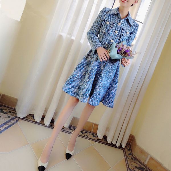 casual dresses female autumn long tweed sleeves elegant chic girly a969, Black;gray
casual dresses female autumn long tweed sleeves elegant chic girly a969, Black;gray