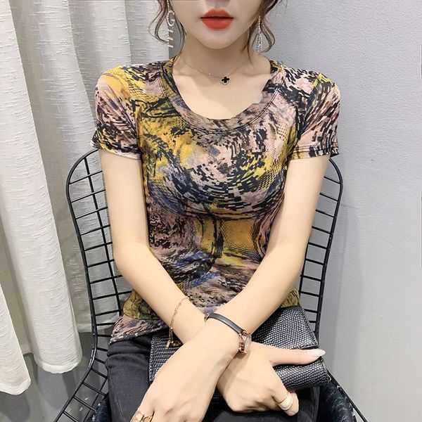 women's t-shirt fashion print t shirt women short sleeve o neck slim tshirt summer tee clothes, White
women's t-shirt fashion print t shirt women short sleeve o neck slim tshirt summer tee clothes, White