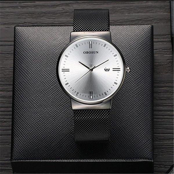wristwatches simple quartz waterproof business watch cross-border fashion student mesh belt men's, Slivery;brown
wristwatches simple quartz waterproof business watch cross-border fashion student mesh belt men's, Slivery;brown