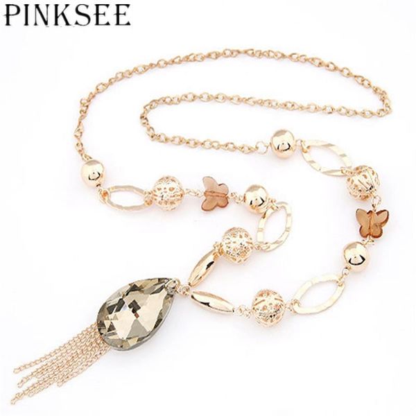 pendant necklaces pinksee 1 pc gold silver color long chain pendants necklace crystal rhinestone beads charms women jewelry
pendant necklaces pinksee 1 pc gold silver color long chain pendants necklace crystal rhinestone beads charms women jewelry