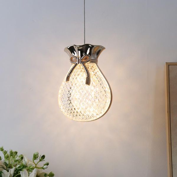 pendant lamps modern led lamp bedroom bedside lucky bag hanging fixture indoor lighting home decor accessories aluminum+acrylic
pendant lamps modern led lamp bedroom bedside lucky bag hanging fixture indoor lighting home decor accessories aluminum+acrylic