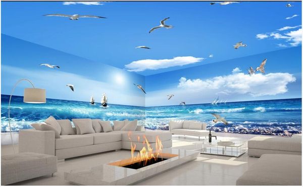 wallpapers 3d wallpaper custom po mural sea sailing seagull blue sky white clouds whole house wall decor room for walls 3 d
wallpapers 3d wallpaper custom po mural sea sailing seagull blue sky white clouds whole house wall decor room for walls 3 d