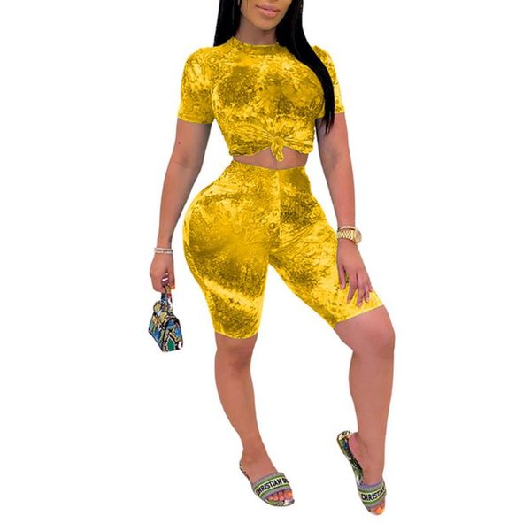 women's tracksuits fashion women ladies summer casual outfits tie-dye printed short sleeve + shorts 2pc set sports suit, Gray
women's tracksuits fashion women ladies summer casual outfits tie-dye printed short sleeve + shorts 2pc set sports suit, Gray