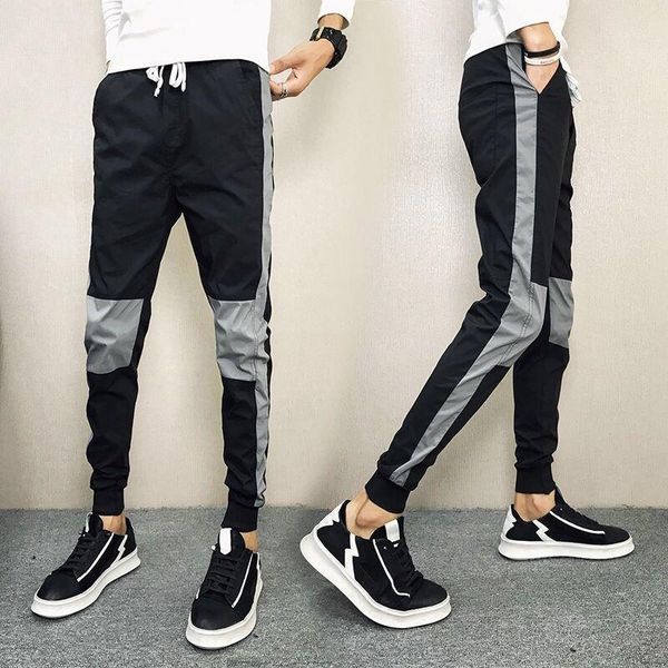 men's pants harem male net red korean trend trousers social guy casual autumn all-match slim, Black
men's pants harem male net red korean trend trousers social guy casual autumn all-match slim, Black