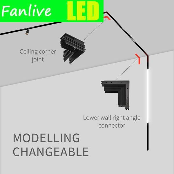 track lights 8pcs (mini) arrival 24v creative aluminum 34mm recessed rails for magnet series
track lights 8pcs (mini) arrival 24v creative aluminum 34mm recessed rails for magnet series