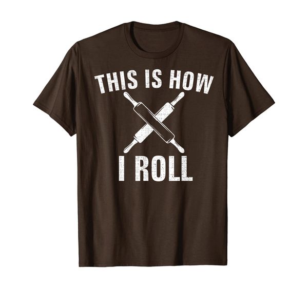 this is how i roll rolling pin funny for baker - baking gift t-shirt, White;black
this is how i roll rolling pin funny for baker - baking gift t-shirt, White;black