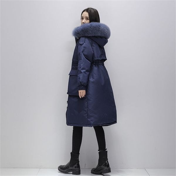 ftlzz winter 90% white duck down coat real fur hooded jacket casual big pocket thick parkas loose jackets windproof snow outwear 211221, Black
ftlzz winter 90% white duck down coat real fur hooded jacket casual big pocket thick parkas loose jackets windproof snow outwear 211221, Black