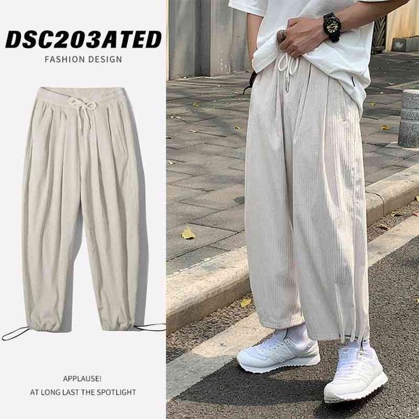 men's pants spring summer thin corduroy fashion casual men streetwear loose hip-hop straight wide-leg mens m-5xl z6jl, Black
men's pants spring summer thin corduroy fashion casual men streetwear loose hip-hop straight wide-leg mens m-5xl z6jl, Black