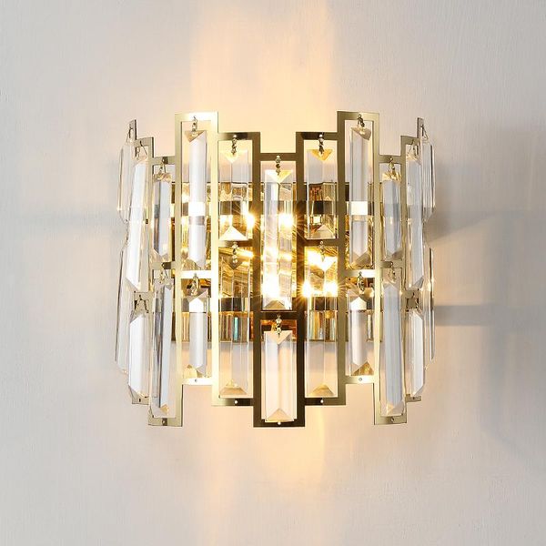 wall lamp modern luxury crystal golden black led sconce light for bathroom mirror living room bedroom aisle cloakroom
wall lamp modern luxury crystal golden black led sconce light for bathroom mirror living room bedroom aisle cloakroom