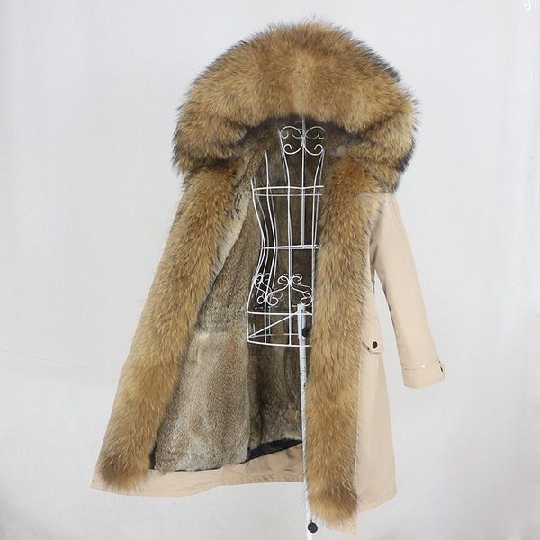 women's fur & faux 2021 x-long parka real coat waterproof winter jacket women natural raccoon hood liner detachable streetwear, Black
women's fur & faux 2021 x-long parka real coat waterproof winter jacket women natural raccoon hood liner detachable streetwear, Black