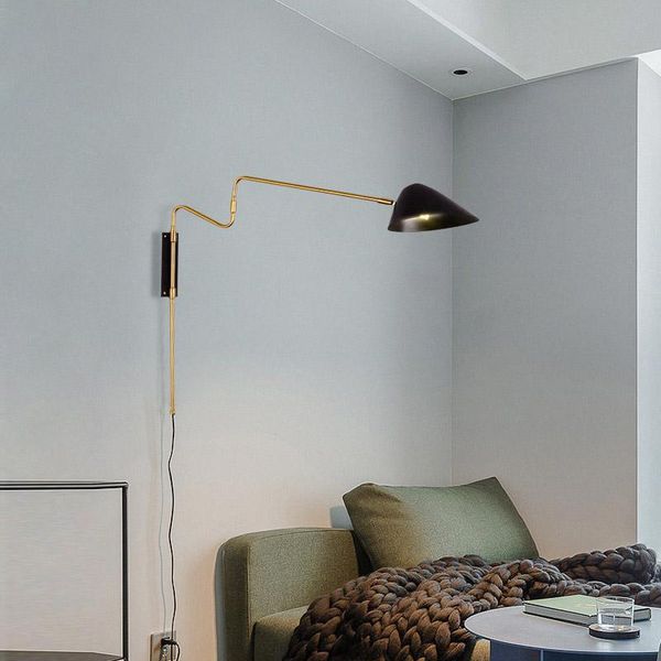 nordic wall lamp 360 degree rotatable swing arm with plug living room bedroom eu/us bedside reading light lamps
nordic wall lamp 360 degree rotatable swing arm with plug living room bedroom eu/us bedside reading light lamps