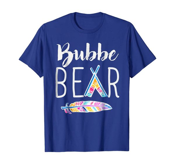 bubbe bear teepee feather t-shirt, White;black