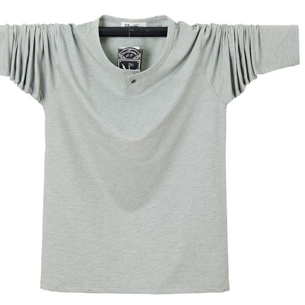 men's t-shirts cotton tshirt trend spring and summer long-sleeved tee daily pure color simple plus size top, White;black
men's t-shirts cotton tshirt trend spring and summer long-sleeved tee daily pure color simple plus size top, White;black