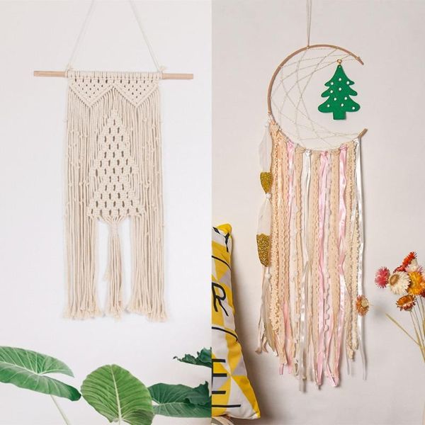 tapestries macrame wall hanging tapestry pendant boho chic bohemian woven cotton thread home decoration
tapestries macrame wall hanging tapestry pendant boho chic bohemian woven cotton thread home decoration