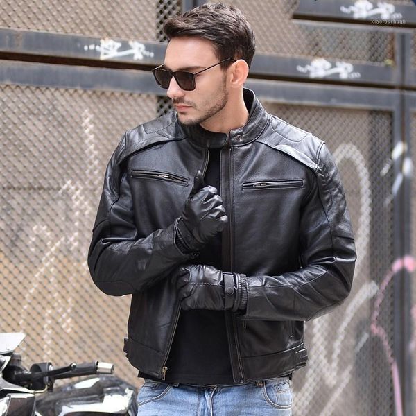 men's leather & faux 2021 black men american style motorcycle jacket plus size xxxxl genuine thick cowhide winter biker's coat
men's leather & faux 2021 black men american style motorcycle jacket plus size xxxxl genuine thick cowhide winter biker's coat