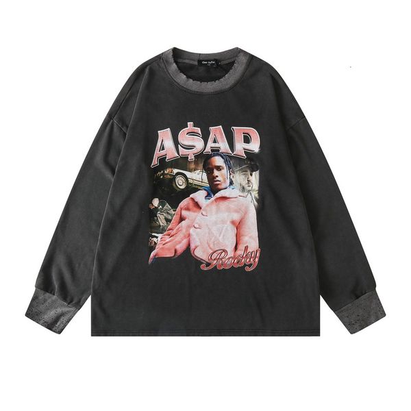 hip hop street autumn and winter unleaded washing water old head portrait men women lovers wear out round neck pullover long sleeved, Black
hip hop street autumn and winter unleaded washing water old head portrait men women lovers wear out round neck pullover long sleeved, Black