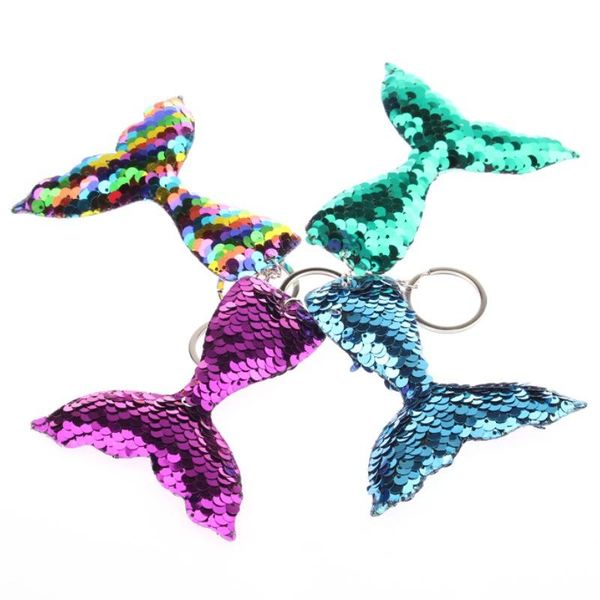 keychains creative reflective sequin mermaid keychain colorful fishtail bag car key pendant jewelry, Silver
keychains creative reflective sequin mermaid keychain colorful fishtail bag car key pendant jewelry, Silver