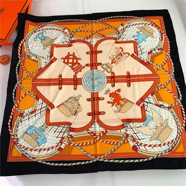 scarves silk scarf 90*90cm luxury 100% hand rolled 100 designers foulard 90x90, Blue;gray
scarves silk scarf 90*90cm luxury 100% hand rolled 100 designers foulard 90x90, Blue;gray