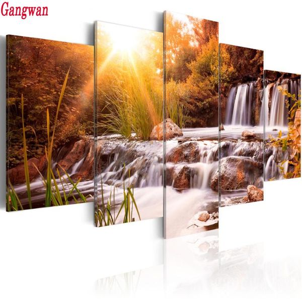 diamond painting 5d diy waterfall nature scenery cross stitch kits full embroidery autumn view 3d mosaic 5pcs
diamond painting 5d diy waterfall nature scenery cross stitch kits full embroidery autumn view 3d mosaic 5pcs