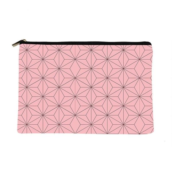 cosmetic bags & cases women pink pattern printed make up bag fashion cosmetics organizer for travel colorful storage lady
cosmetic bags & cases women pink pattern printed make up bag fashion cosmetics organizer for travel colorful storage lady