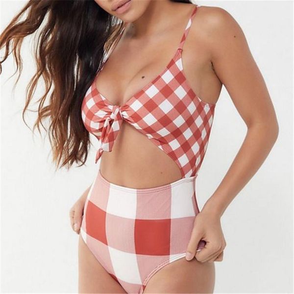 women high waist knot bikini 2021 plaid swimsuit one piece push up beach swimwear bathing two-piece suits
women high waist knot bikini 2021 plaid swimsuit one piece push up beach swimwear bathing two-piece suits