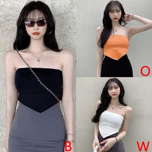 women's tanks & camis summer women sweet knitting tube female high waist wind wearing a bottoming vest, White
women's tanks & camis summer women sweet knitting tube female high waist wind wearing a bottoming vest, White
