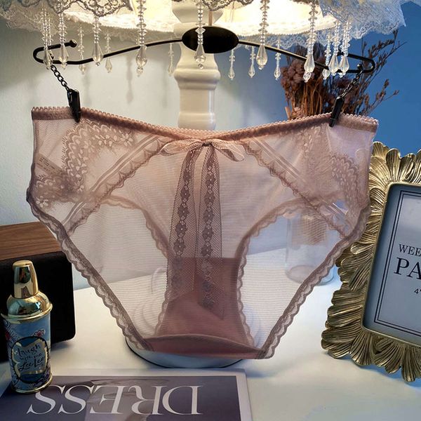 elegant lace underwear women's low waist hollow mesh cross perspective temptation triangle pants, Black;pink
elegant lace underwear women's low waist hollow mesh cross perspective temptation triangle pants, Black;pink