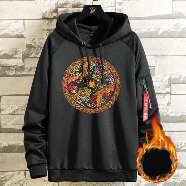 men's hoodies & sweatshirts fleece winter sweatshirt men with hood printed thick pullovers warm wool liner male hoody fashion streetwea, Black
men's hoodies & sweatshirts fleece winter sweatshirt men with hood printed thick pullovers warm wool liner male hoody fashion streetwea, Black