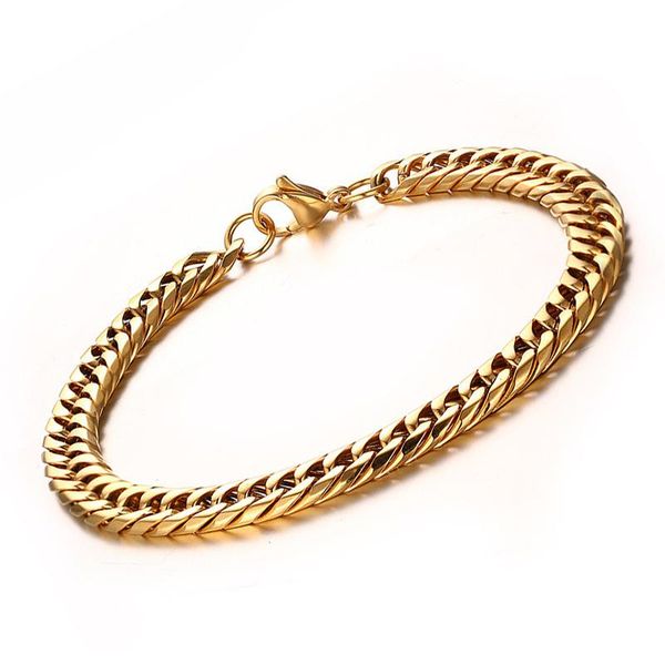 link, chain bracelet men's cuban kpop link hip hop accessories stainless steel on hand punk men gold for jewelry, Black
link, chain bracelet men's cuban kpop link hip hop accessories stainless steel on hand punk men gold for jewelry, Black