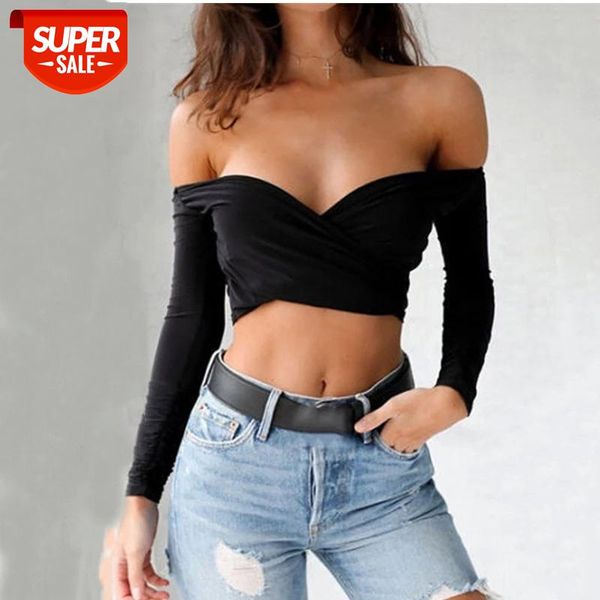 2020 Women Summer Sexy V Neck Off Shoulder Club Party Crop Top Casual Cotton Blend Solid Color Long Sleeve Jersey Shirt #8o5Z, White
2020 Women Summer Sexy V Neck Off Shoulder Club Party Crop Top Casual Cotton Blend Solid Color Long Sleeve Jersey Shirt #8o5Z, White