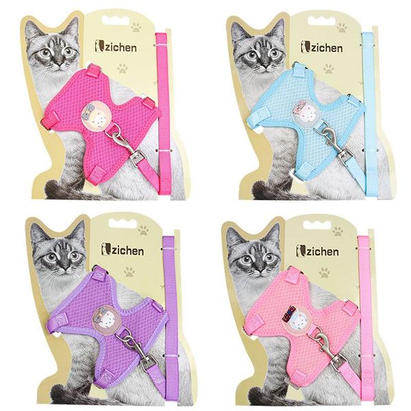 cat collars & leads breathable mesh small dog harness leash set cartoon pet kitten chihuahua harnesses vest for medium dogs
cat collars & leads breathable mesh small dog harness leash set cartoon pet kitten chihuahua harnesses vest for medium dogs