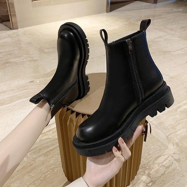 boots 2021 fashion womens black shoes autumn winter platform short tube cavalier zippers women's large size1
boots 2021 fashion womens black shoes autumn winter platform short tube cavalier zippers women's large size1
