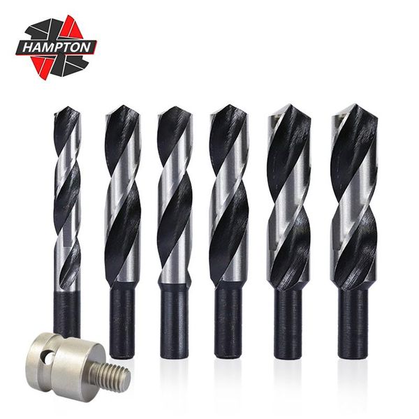 professional drill bits hampton hss twist bit 1pcs 14mm shank center 14/16/18/20/22/25mm reduced dril for woodworking
professional drill bits hampton hss twist bit 1pcs 14mm shank center 14/16/18/20/22/25mm reduced dril for woodworking