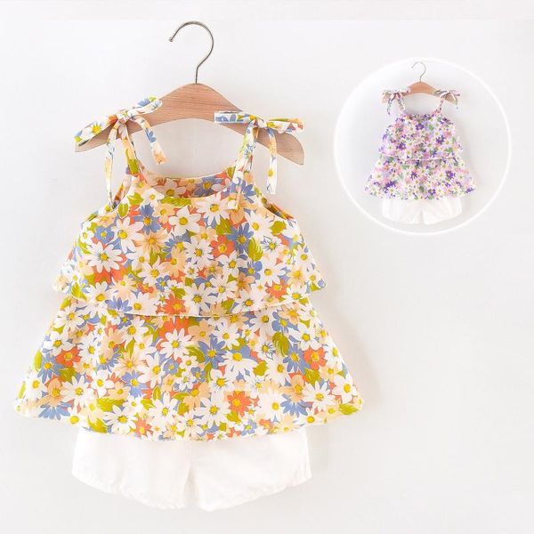 clothing sets born girl clothes set summer daisy floral printed suspender ruffles vest +shorts outfits 6m-3t baby suit, White
clothing sets born girl clothes set summer daisy floral printed suspender ruffles vest +shorts outfits 6m-3t baby suit, White
