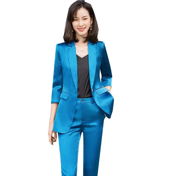 women's two piece pants fashion spring summer half sleeve striped office pant suit ladies women formal 2 set green blue apricot blazer, White
women's two piece pants fashion spring summer half sleeve striped office pant suit ladies women formal 2 set green blue apricot blazer, White