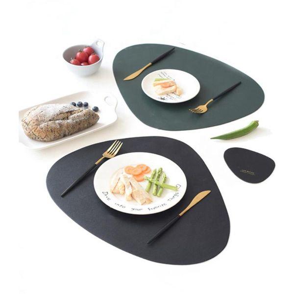 mats & pads 1pcs leather placemat tableware pad oil water resistant heat insulation non-slip tablemat set for kitchen washable cup
mats & pads 1pcs leather placemat tableware pad oil water resistant heat insulation non-slip tablemat set for kitchen washable cup