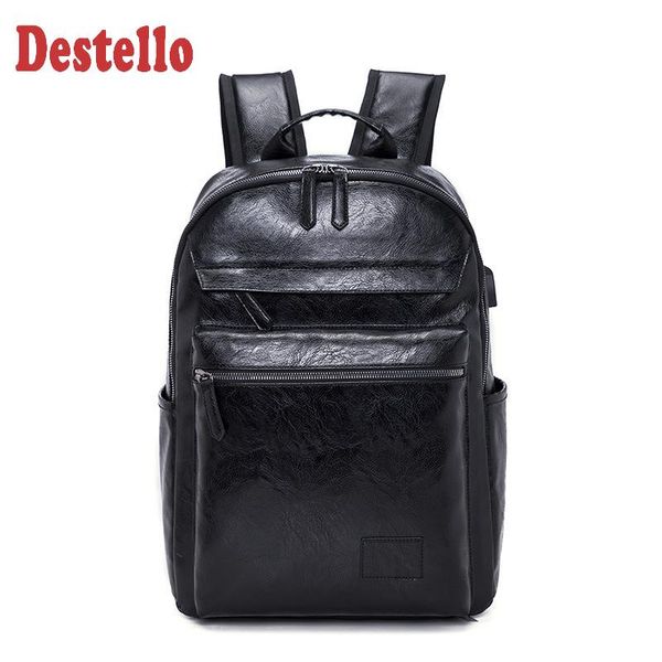 backpack pu leather waterproof business for men large capacity travel fashion school bag pack outdoor
backpack pu leather waterproof business for men large capacity travel fashion school bag pack outdoor